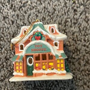 Antique Avon 1980s Snow Frost Falls Victorian Village